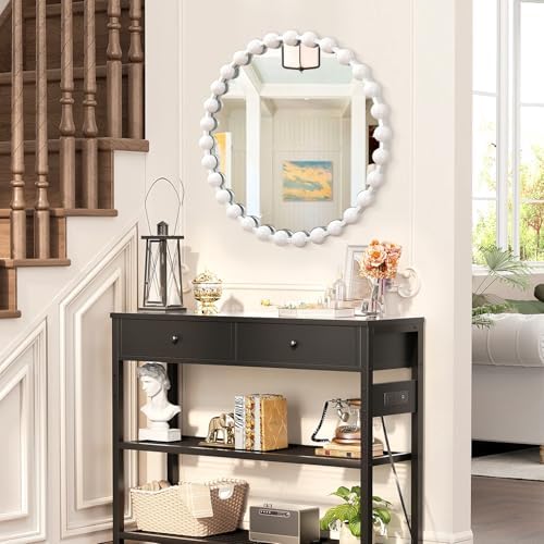 AAZZKANG White Circle Mirrors for Wall - Image 7