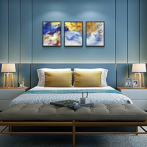 Black Framed Abstract Wall Art for Living Room and Bedroom - Image 5