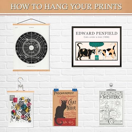 LANCHI95 15PCS Unframed Vintage Esoteric Eclectic Art - Image 6