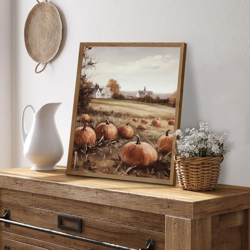Benjia 10Pcs 8x10 inch Fall Wall Art Prints, Retro Rustic Aesthetic Vintage - Image 7