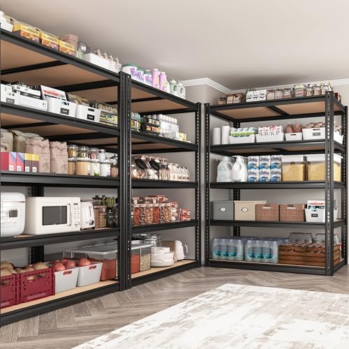 ROOMFAVE 2250LBS Storage Shelves Heavy Duty, 5 Tier, 35.56" W - Image 2