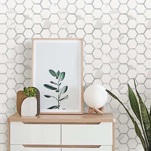 STICKGOO Hexagon Peel and Stick Backsplash Tile, Stick on Backsplash - Image 6