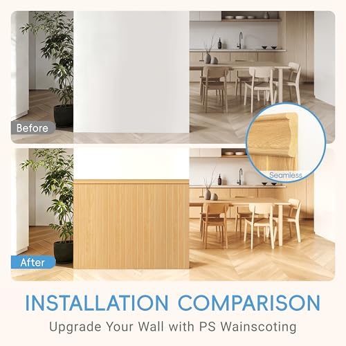 Wainscoting Panels, PS Beadboard Wall Panel Kit - Image 2