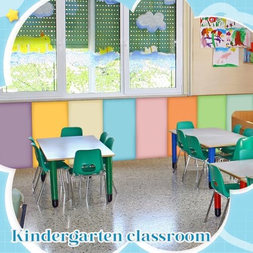 Hahafelt 8 Pack Wall Padding for Playroom Peel and Stick Headboard 15.75" x - Image 5