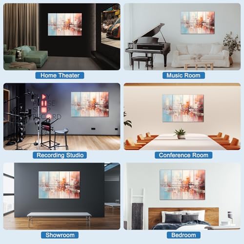 Decorative Acoustic Panels 8 Pack - Image 6