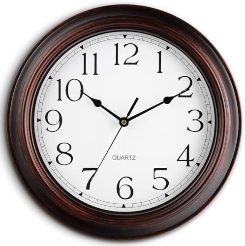 KECYET 14" Wall Clocks Battery Operated Silent by KECYETWALLCLOCK
