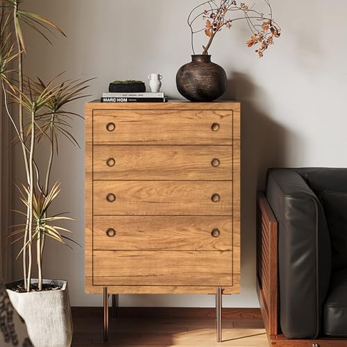 Wood Grain Contact Paper Peel and Stick Self Adhesive Brown Wallpaper - Image 4