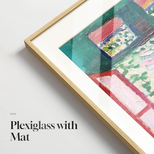 Large Framed Matisse Colorful Canvas Wall Art - Image 7