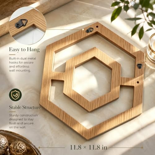 Square Decorative Wall Mirror 12 x 12 Inch, Modern Wall Mounted Accent Mirror - Image 4