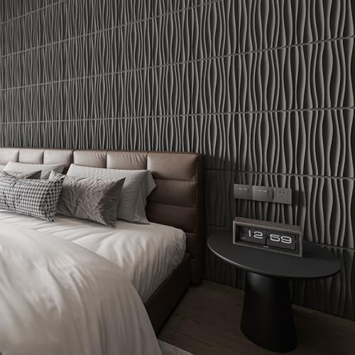 Art3d PVC Wavy Textured 3D Wall Panels, 15.7 x 11.8 Inch - Image 5