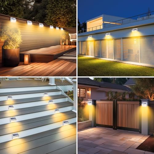 Peasur 2 Pack Solar Motion Sensor Lights Outdoor Waterproof - Image 6