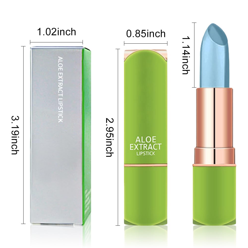 Jelly Color Changing Lipstick Queen,Mood Moisturizer Long Lasting Lip Care Lip Balm Magic Waterproof Lip Gloss Glossly Makeup Lipstick Set for Women (1pc 02#natural nude red)