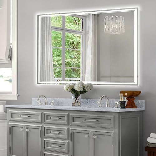 Ratsamee 48"x30" LED Bathroom Mirror - Image 2