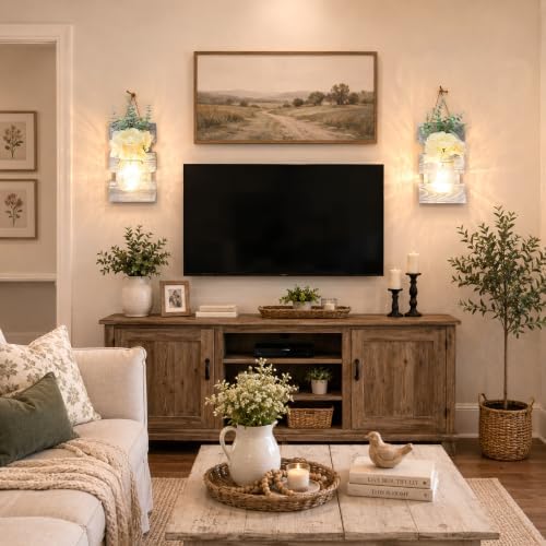 Rustic Wall Decor Set of Two, Rustic Gray - Image 3