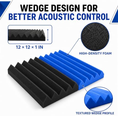 56 Pack Acoustic Foam Wall Panels - Image 2