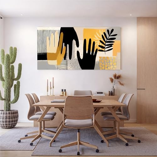 I@U Abstract Wall Art Decor Minimalist Artwork - Image 2