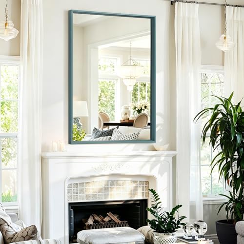 AAZZKANG Metal Framed Mirror Large Wall Mirror 28"x20" Rectangle - Image 6