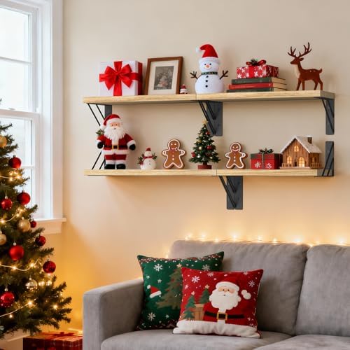 BAYKA Wall Mounted Floating Shelves - Image 2