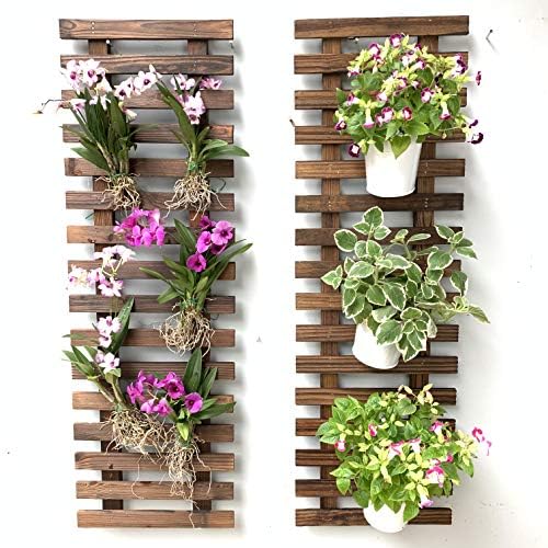 ShopLaLa Wooden Planter Wall Planters by ShopLaLa