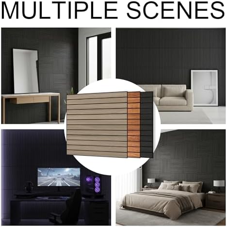 WoveN SounD Acoustic Wall Panels, 8 Pack, 23.6x23.6 in - Image 5
