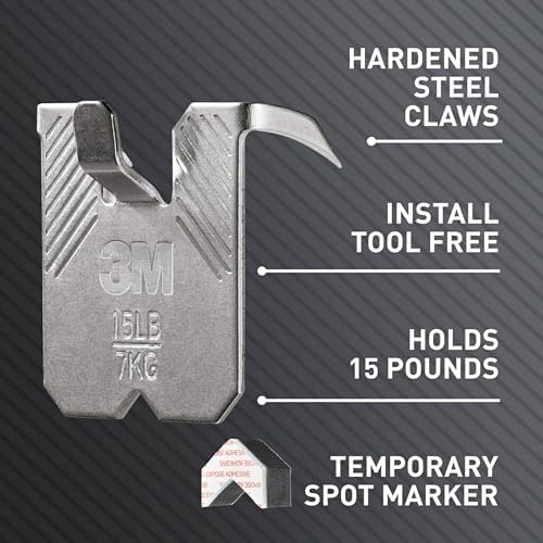 3M Claw 15 lb. Drywall Picture Hanger - Image 5