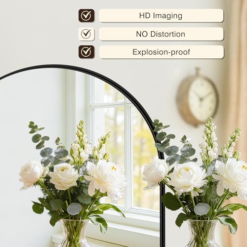 Arched Bathroom Vanity Mirror for Over Sink - Image 2