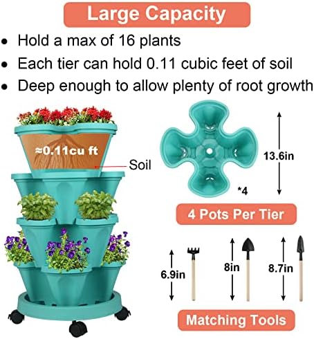 GameXcel Vertical Planter Tower - Image 5