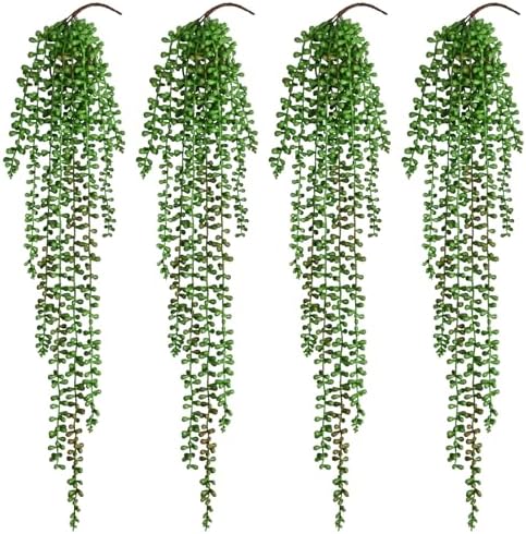 Waipfaru 8Pcs Artificial Hanging Plants by Waipfaru