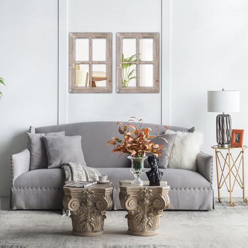Farmhouse Small Window Mirrors for Wall Decor 11 X 16 Inch - Image 5