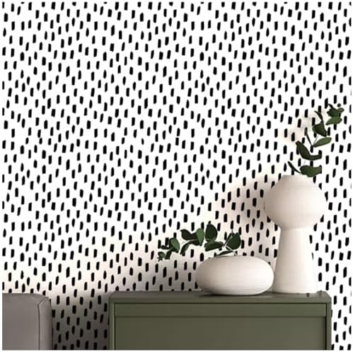HAOKHOME Black White Wallpaper Peel and Stick - Image 4