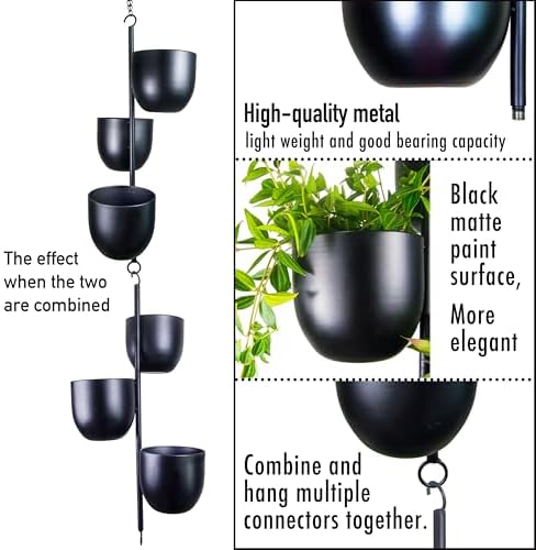 3-Tier Metal Hanging Planter - Image 5