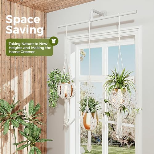 Bamworld Hanging Planters for Indoor Plants Plant Hanger Indoor - Image 3