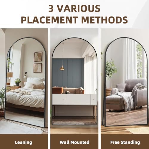 LFT HUIMEI2Y 76"x34" Arch Full Length Mirror - Image 6