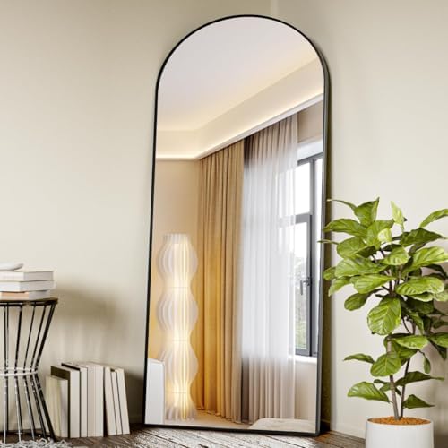 Koonmi 71x26 Arched Full Length Mirror, Floor Mirror - Image 2
