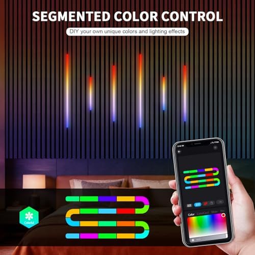 RGB+IC Led Recessed Lighting Kit Wall Panel Lights, DIY RGB Strip Lighting - Image 4