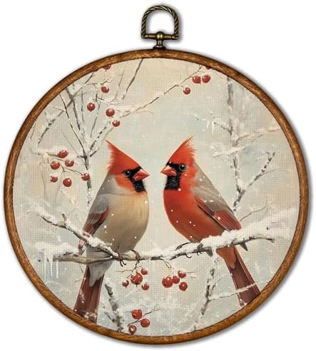KSDUT Cardinal Wall Decor Art by KSDUT