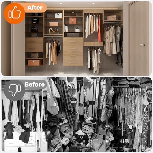 ROOMTEC 28.5" Medium Hanging Closet Unit, Modular Closet System - Image 6