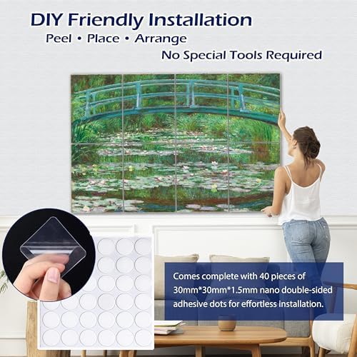 PINWELIFE® Masterpiece Acoustic Art Panels, Decorative Acoustic Wall Art - Image 3