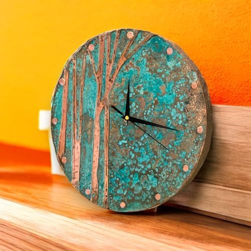 Handmade Copper Wall Clock Artisan Touch in Every Piece - Image 4