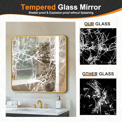 Delma Bathroom Vanity Mirror - Image 4