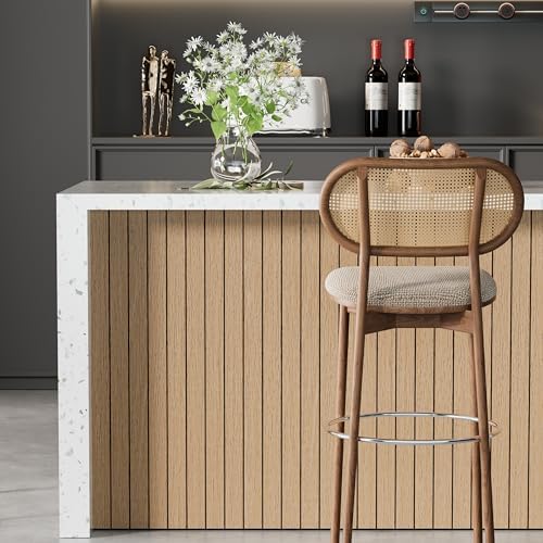 Arthome Peel and Stick Slat Wall Panels 15.7"x360", Self-Adhesive PVC Wood - Image 5