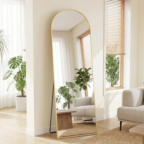19"x58" Arched Mirror Full Length, Upgraded Body Wall Mirrors - Image 6