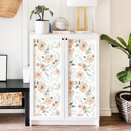 Heroad Brand 16.1"x196" Boho Floral Peel and Stick Wallpaper Retro Flower - Image 3