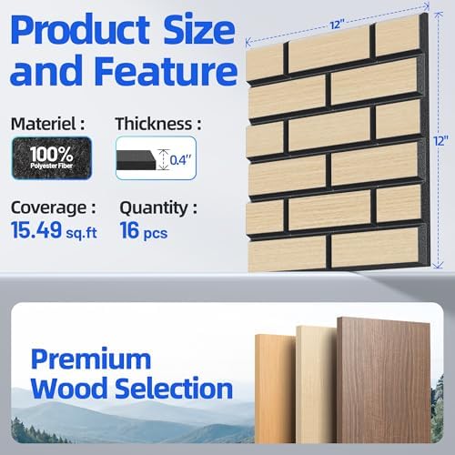 Self-Adhesive Acoustic Panels High Density Sound Proof Foam Panels - Image 5