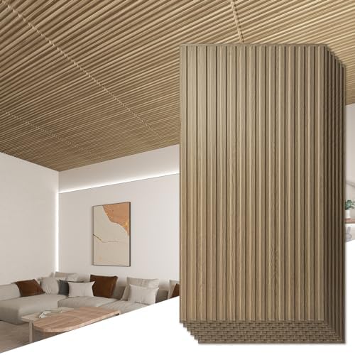Art3d Fluted Slat 3D Wall Panels, Drop Ceiling Tiles by Art3d