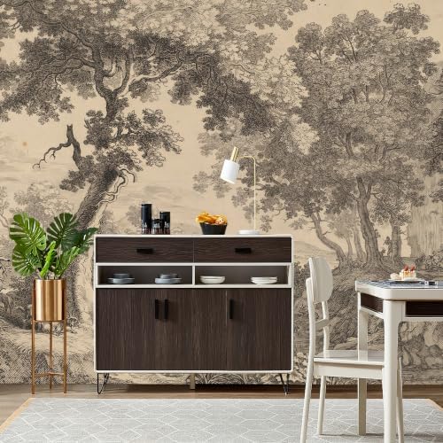 A Natural Landscape self-Adhesive Mural Full of Classical Mythological Colors - Image 4