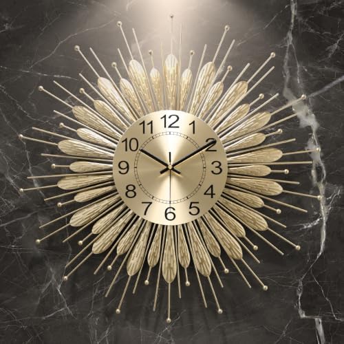 Large Wall Clock by HEBOIXHOMEDECOR