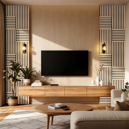 8 Pcs Wood Peel and Stick Panels - Image 5