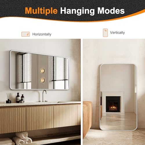 Delma Bathroom Vanity Mirror - Image 6