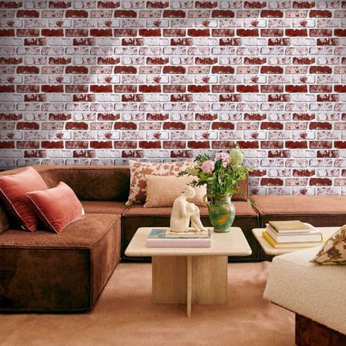 COMSTICKC 3D Faux Brick Wall Panels Peel and Stick - Image 2
